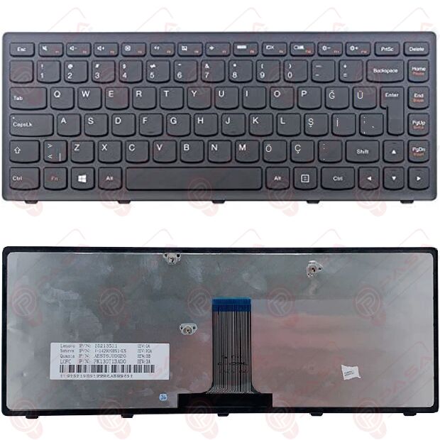 Lenovo ideaPad Z410, 20292, 80BC Klavye Siyah TR