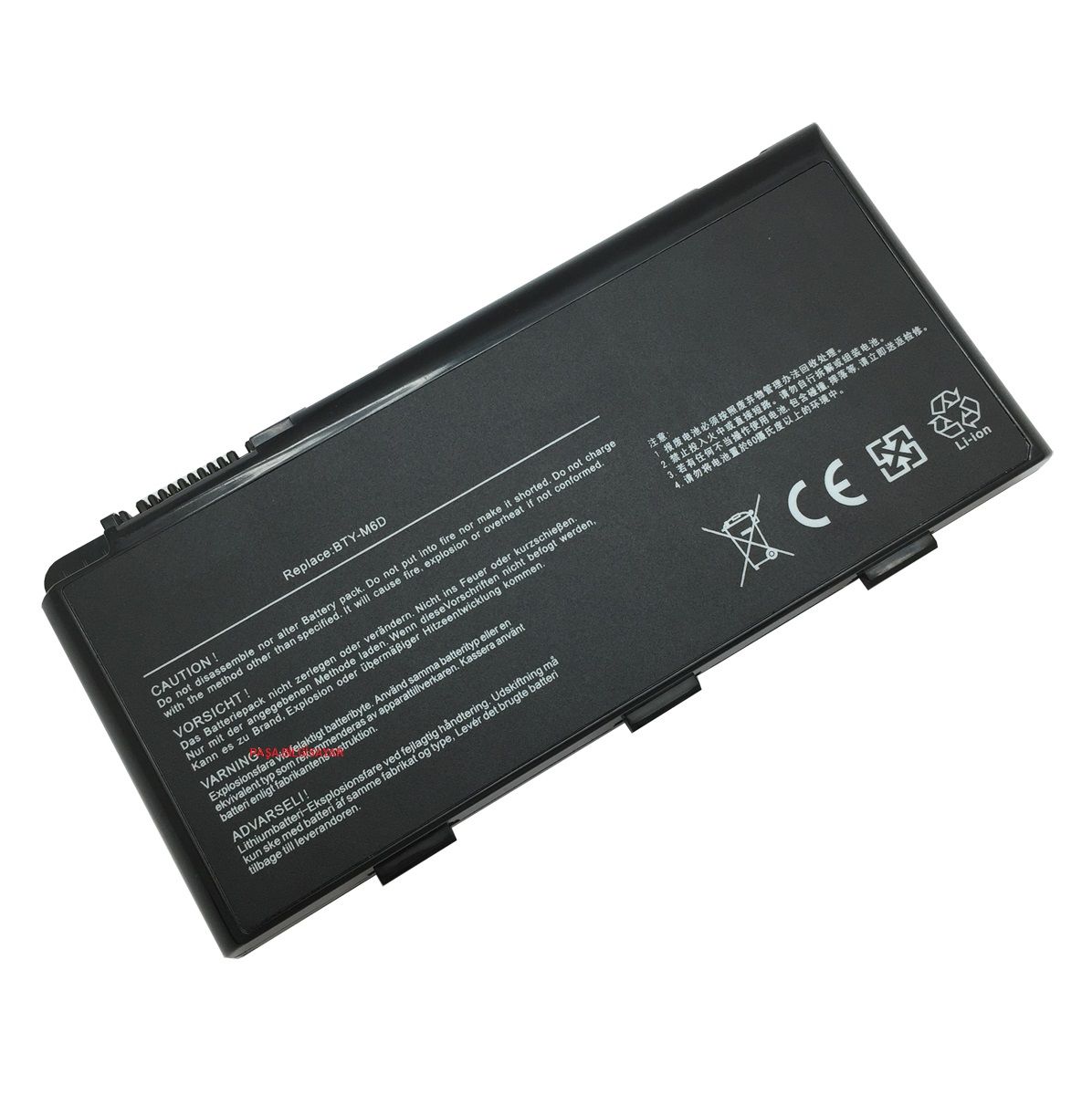 MSI GT660, GT660R, GT663, GT663R, GT685, GT685H, GT685R Batarya Pil Şarj Ünitesi