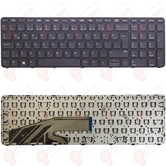 Hp ProBook 455 G4 Klavye Tuş Takımı Tuş Seti Siyah Türkçe