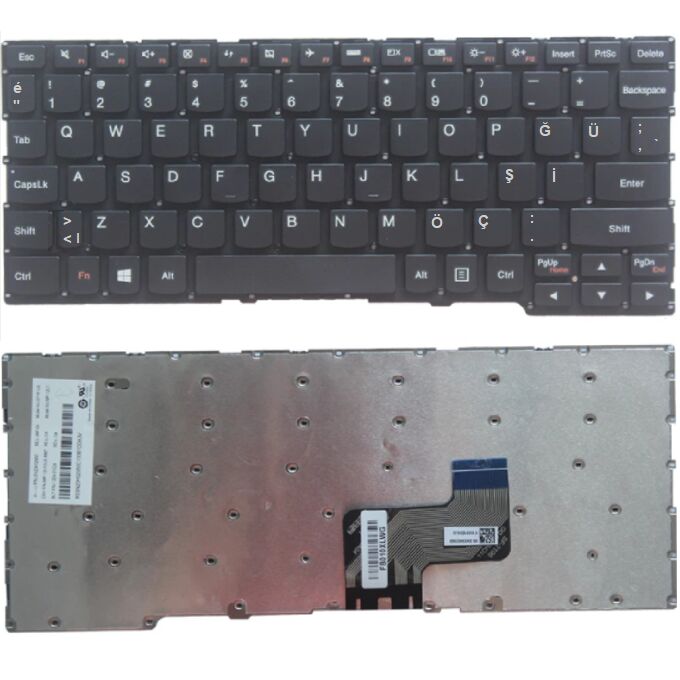 Lenovo 5CB0H15185, 5CB0H15191, 5CB0H15188 Klavye Siyah TR