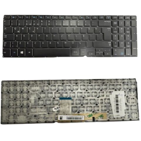 BA59-03128A, BA59-03128F, CNBA5903128F Uyumlu Klavye Tuş Takımı Tuş Seti Siyah Türkçe