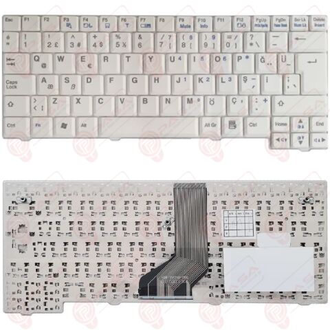 Lg X120, LGX12, X130, LGX13 Klavye Beyaz TR