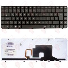 Hp Pavilion DV6-3001ST, DV6-3005ET, DV6-3008ET Klavye Tuş Takımı Tuş Seti Led Işıklı Siyah Türkçe