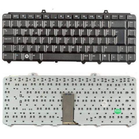 Dell inspiron 1318, 1410, 1420 Klavye Tuş Takımı Tuş Seti Siyah Türkçe