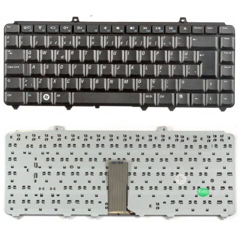 Dell inspiron 1520, 1521, 1525, 1526 Klavye Tuş Takımı Tuş Seti Siyah Türkçe