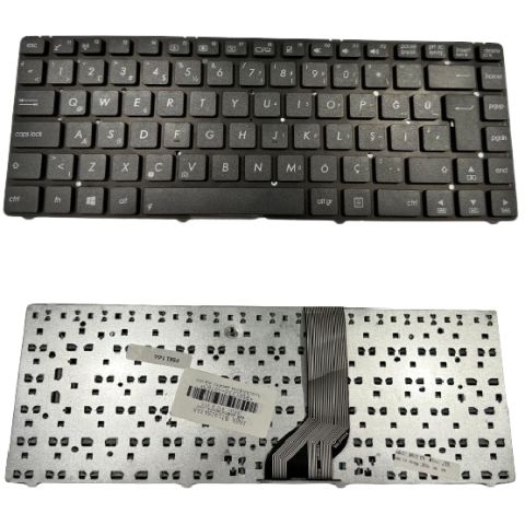 Asus K45, K45A, K45D, K45DE, K45DR, K45N Uyumlu Klavye Tuş Takımı Tuş Seti Siyah Türkçe