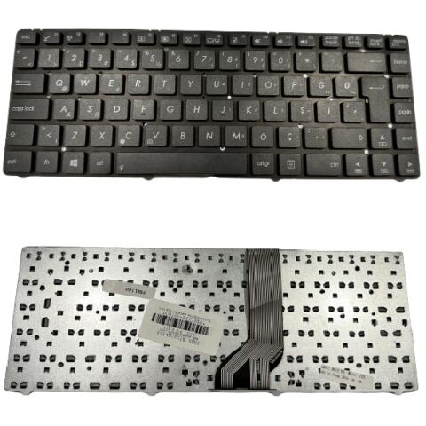Asus K45V, K45VD, K45VJ, K45VM, K45VS Uyumlu Klavye Tuş Takımı Tuş Seti Siyah Türkçe