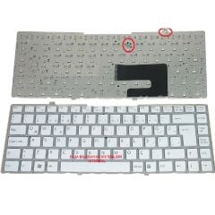Sony Vaio VGNFW4, VGNFW5, VGNFW6 Klavye Beyaz TR