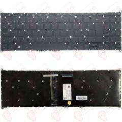 Acer SV5T_A72B, SV5T-A72B Klavye Tuş Takımı Tuş Seti Led Işıklı Siyah Türkçe